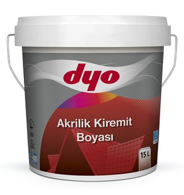 AKRİLİK KİREMİT BOYASI